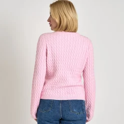Pcfia ls cable knit