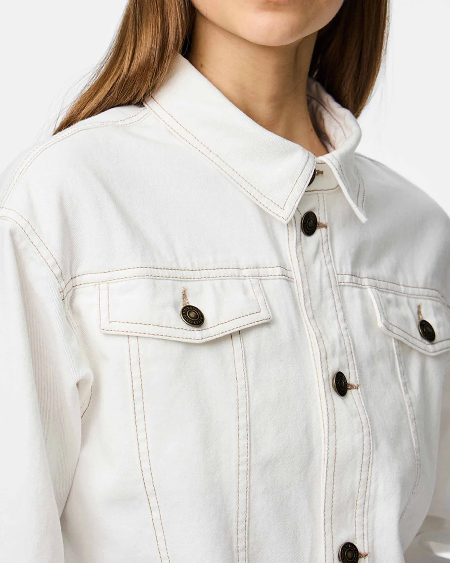 Pcfine ls denim jacket