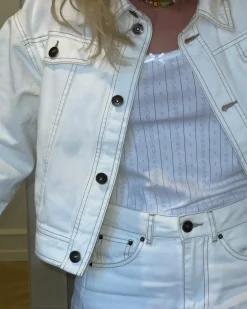 Pcfine ls denim jacket