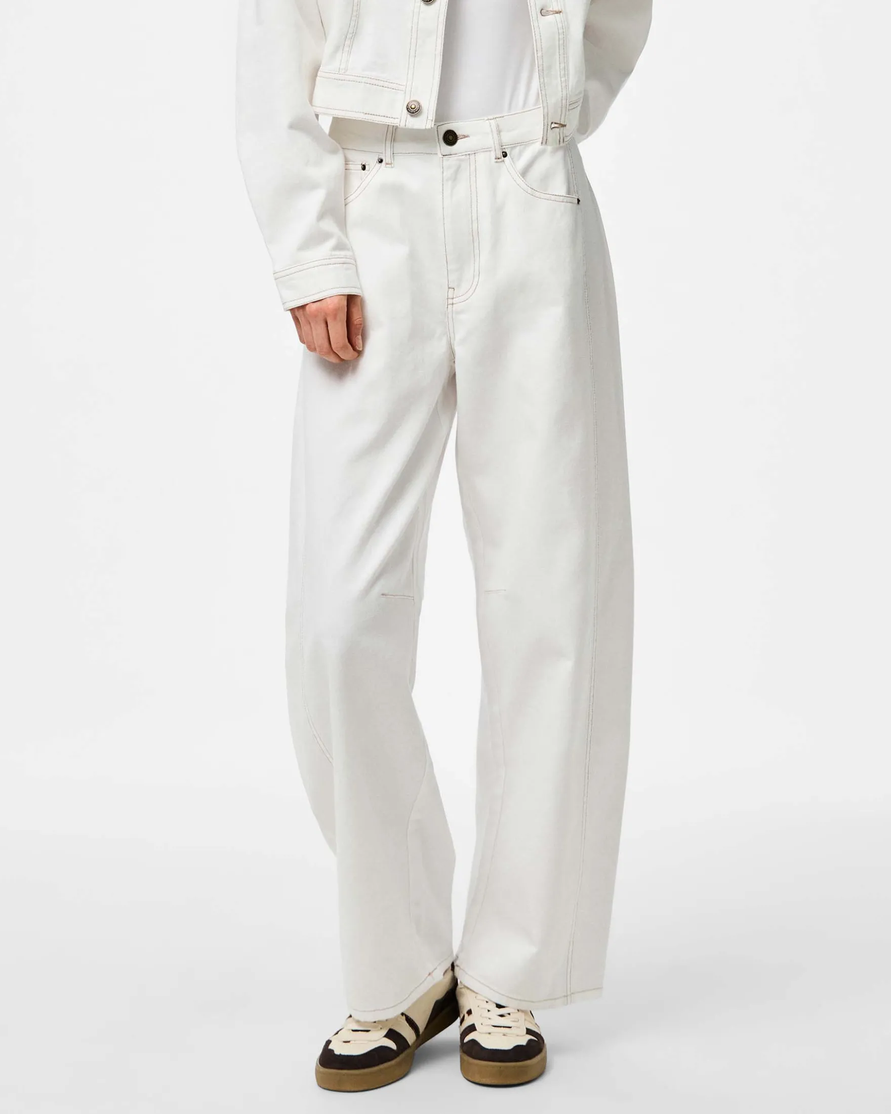 Pcfine mw barrel jeans