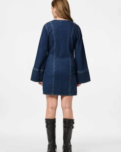 PCFLORA DENIM DRESS