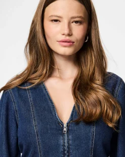 PCFLORA DENIM DRESS