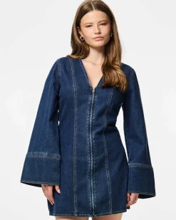 PCFLORA DENIM DRESS