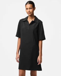 PCFRIDA SS V-NECK DRESS