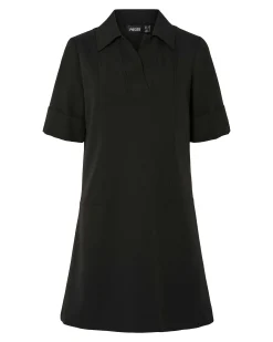 PCFRIDA SS V-NECK DRESS