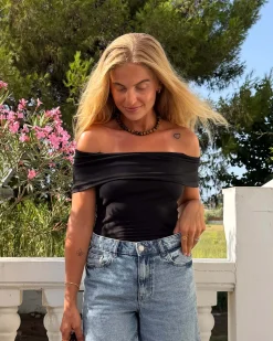 PCGEORGINA OFF SHOULDER TOP
