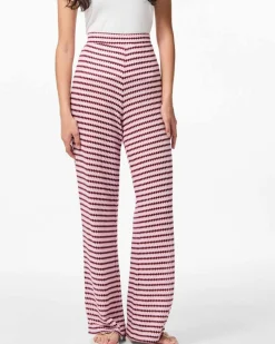 Pcjeya hw wide knit pants