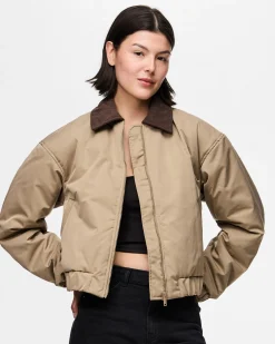 PCJORMA SHORT BOMBER JACKET