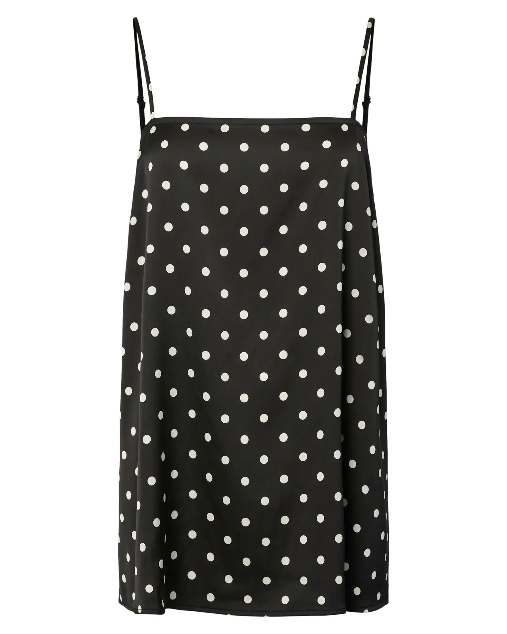 PCJYTTA STRAP SATIN TOP