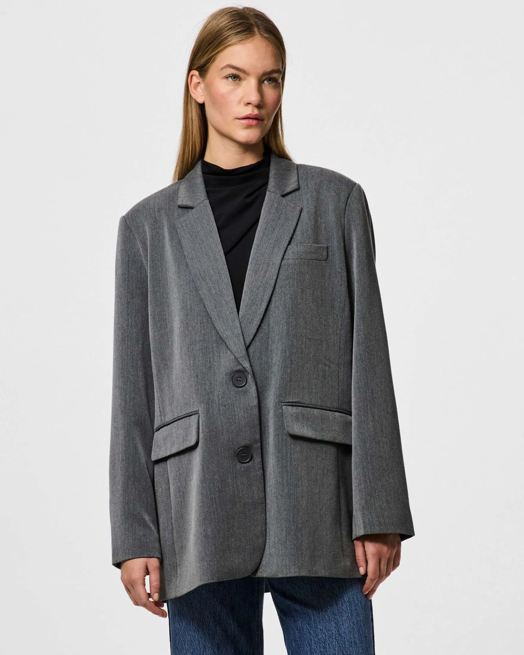 Pckamil ls loose blazer