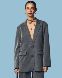 Pckamil ls loose blazer