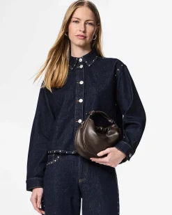 Pckarla denim shirt