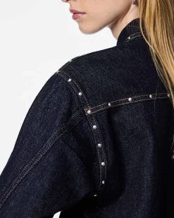 Pckarla denim shirt