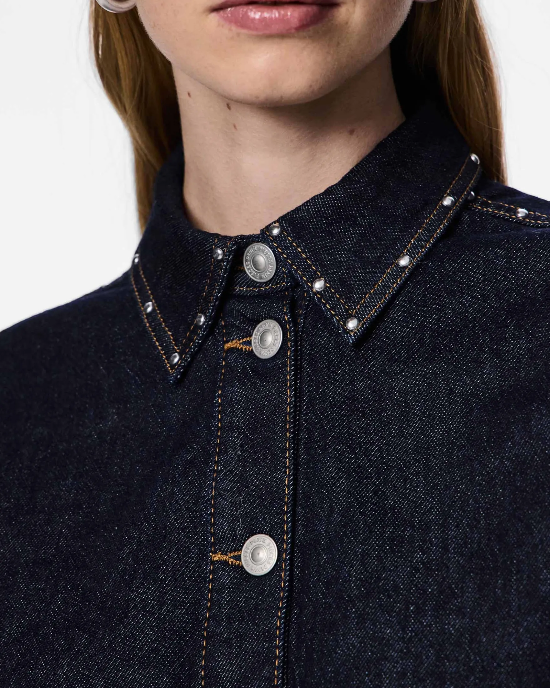 Pckarla denim shirt