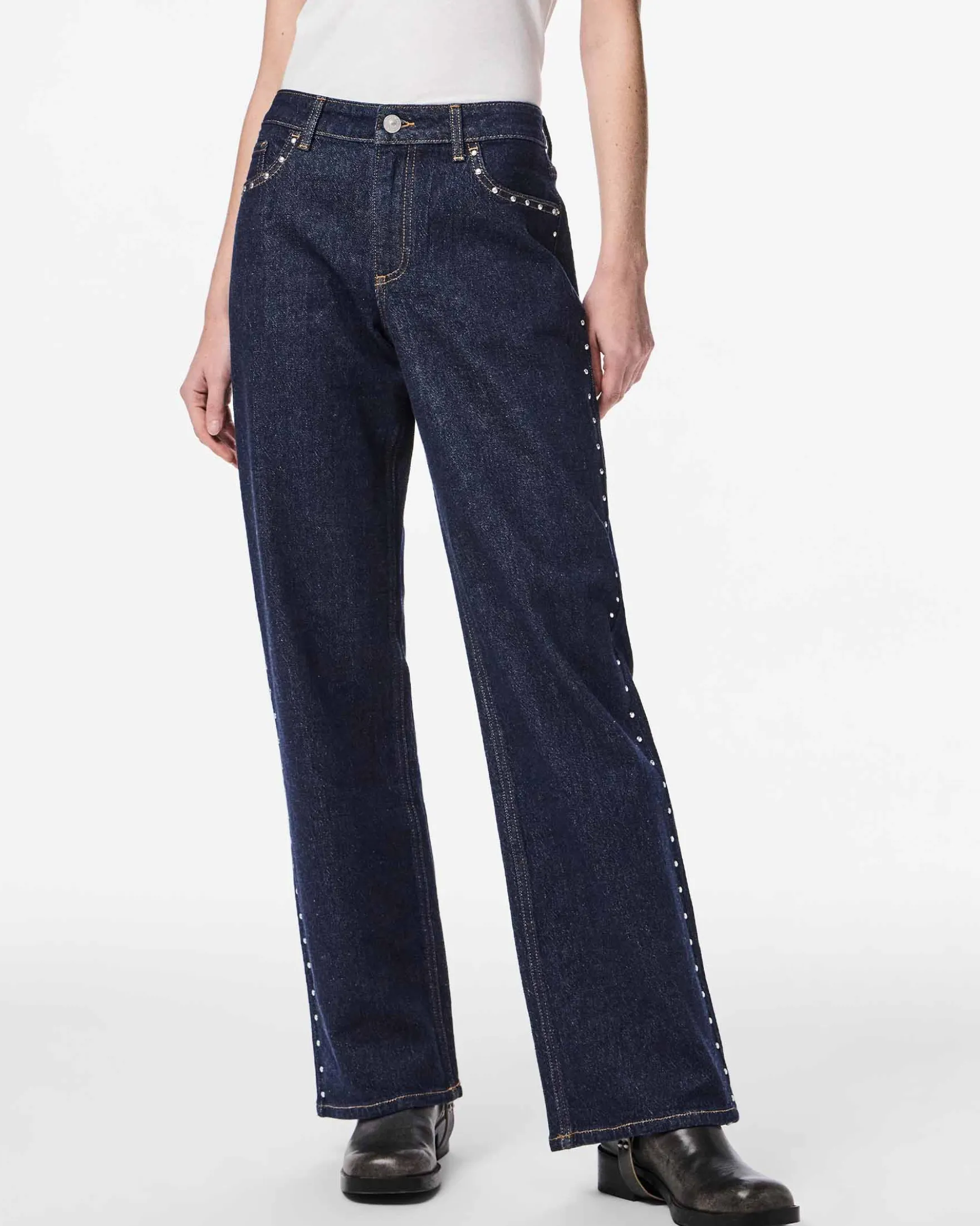 PCKARLA WIDE JEANS
