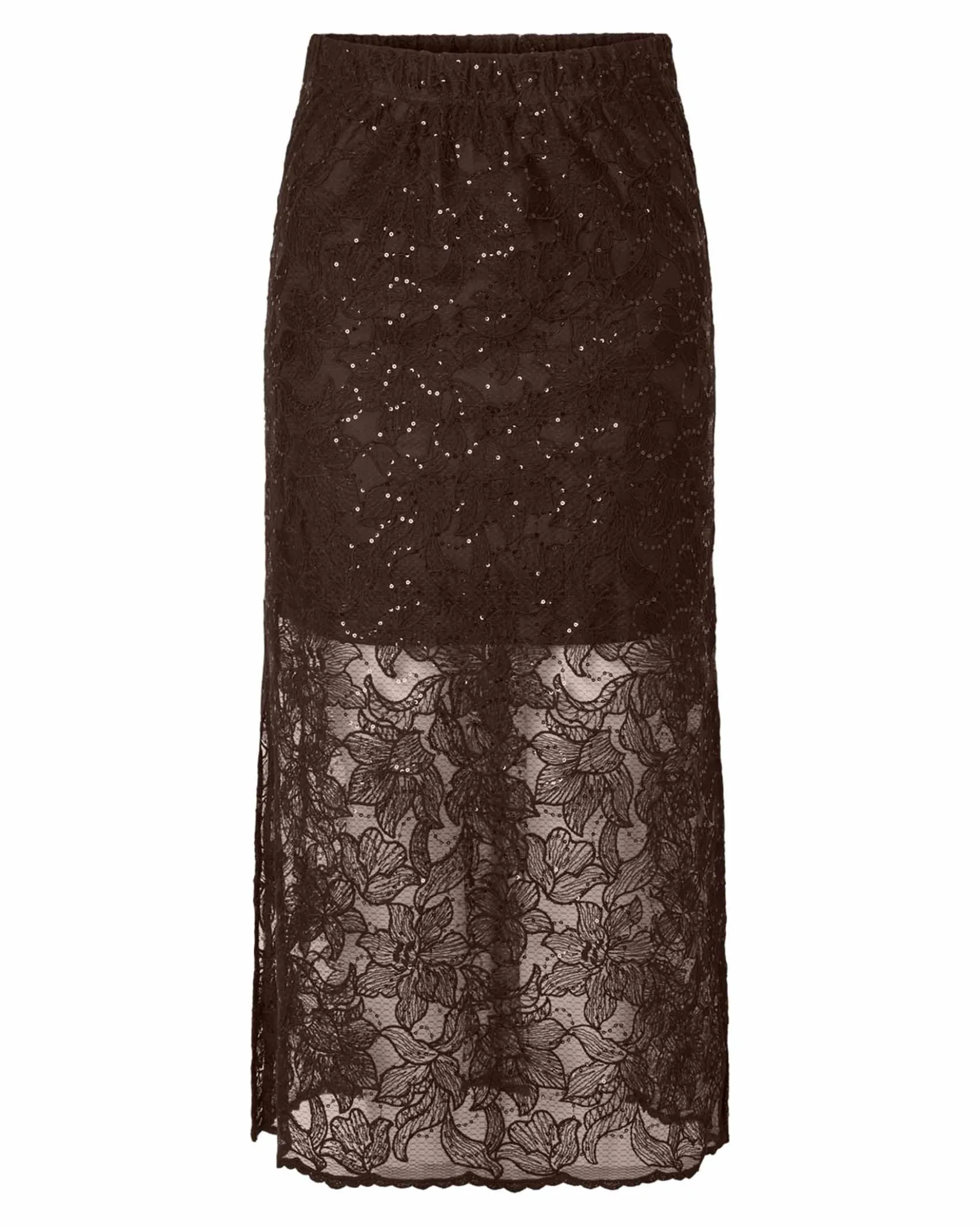 PCLOUISE HW MIDI SKIRT