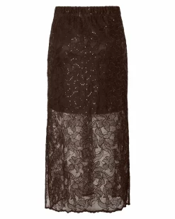 PCLOUISE HW MIDI SKIRT