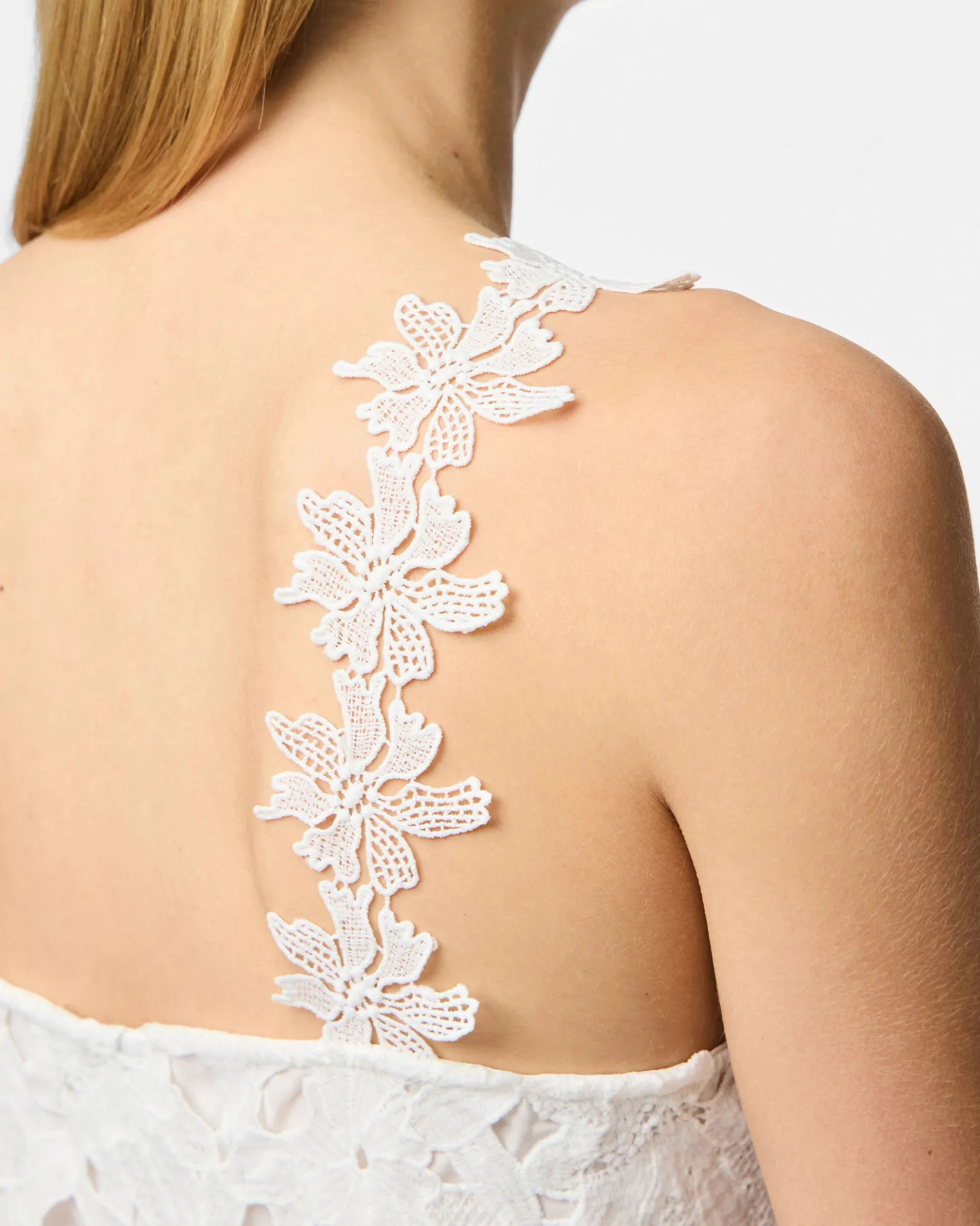 Pcmarisa lace short dress