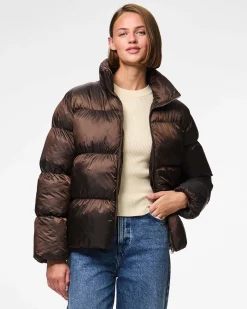 PCMILLA SHINY PUFFER JACKET