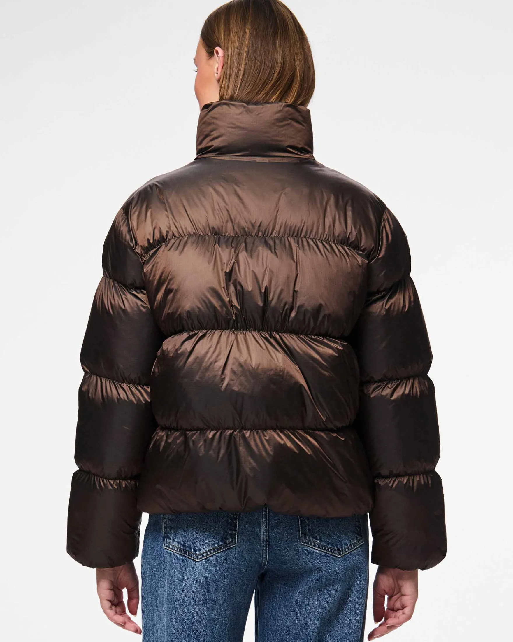 PCMILLA SHINY PUFFER JACKET