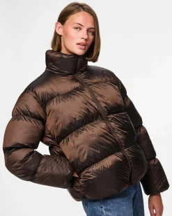 PCMILLA SHINY PUFFER JACKET