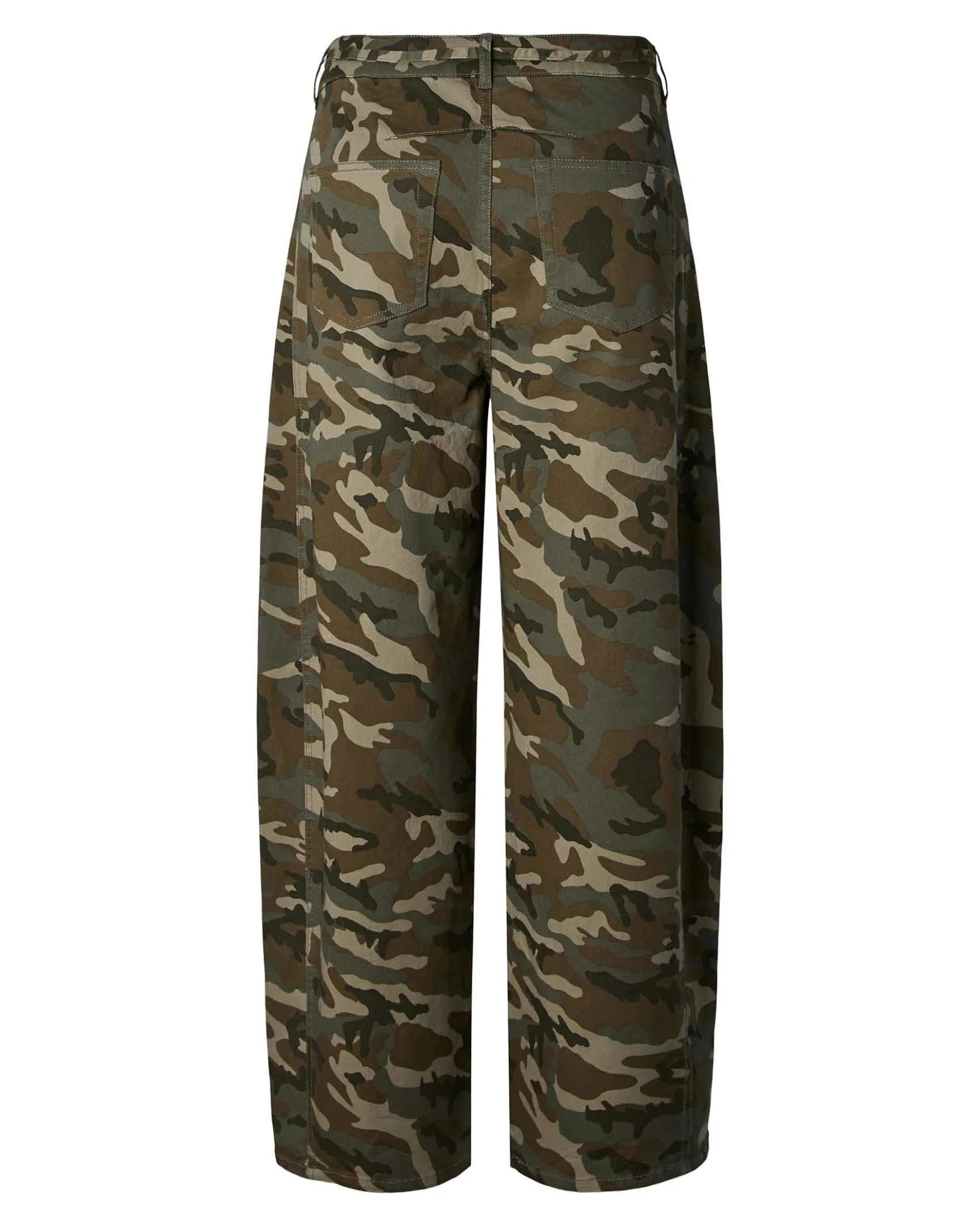 PCMIMMI TIE BARREL JEANS