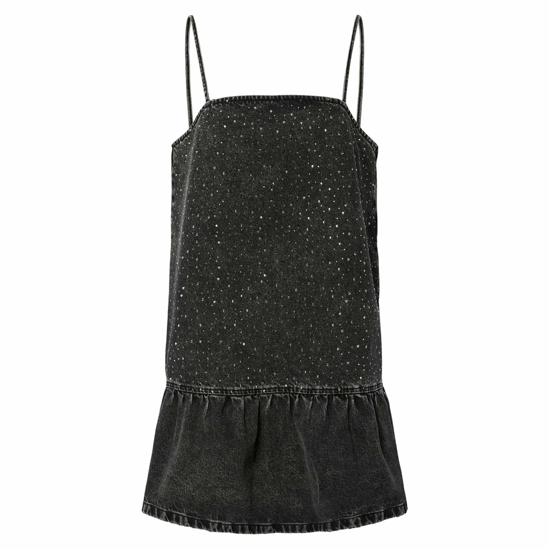 Pcnoel short slip denim dress
