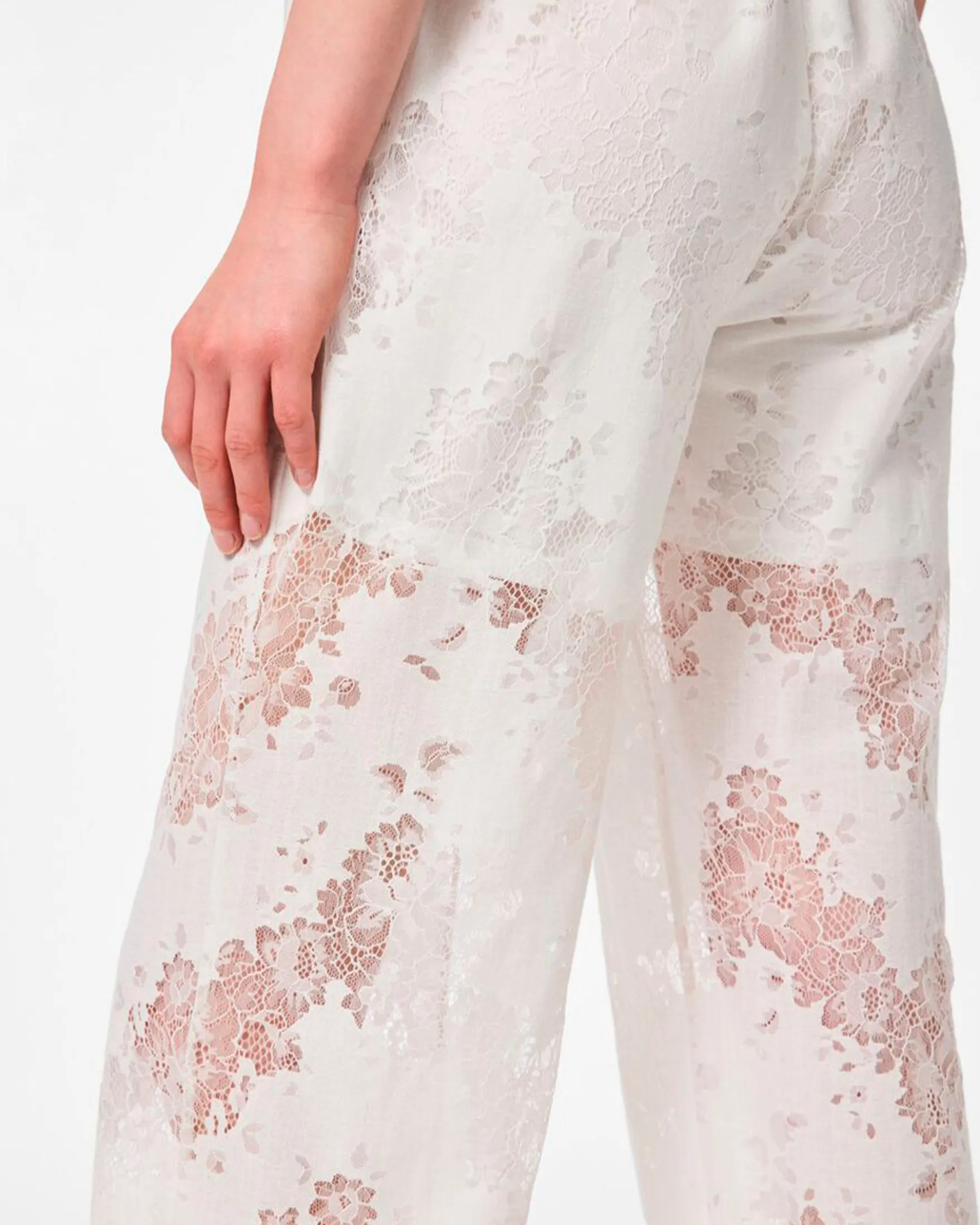 PCNORINNE HW STRAIGHT PANTS