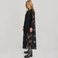 Pcnorinne ls midi dress