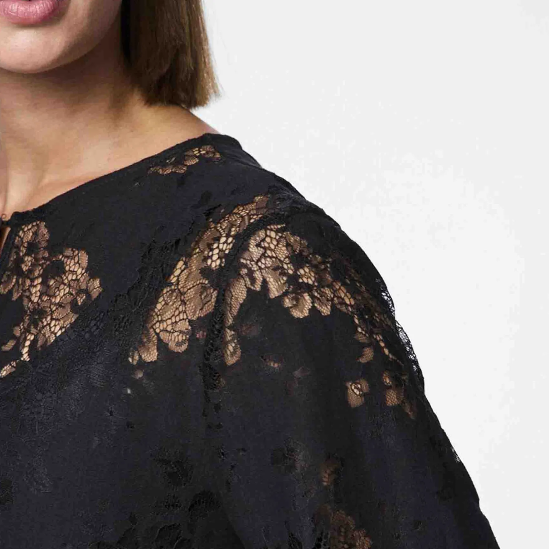 Pcnorinne ls midi dress