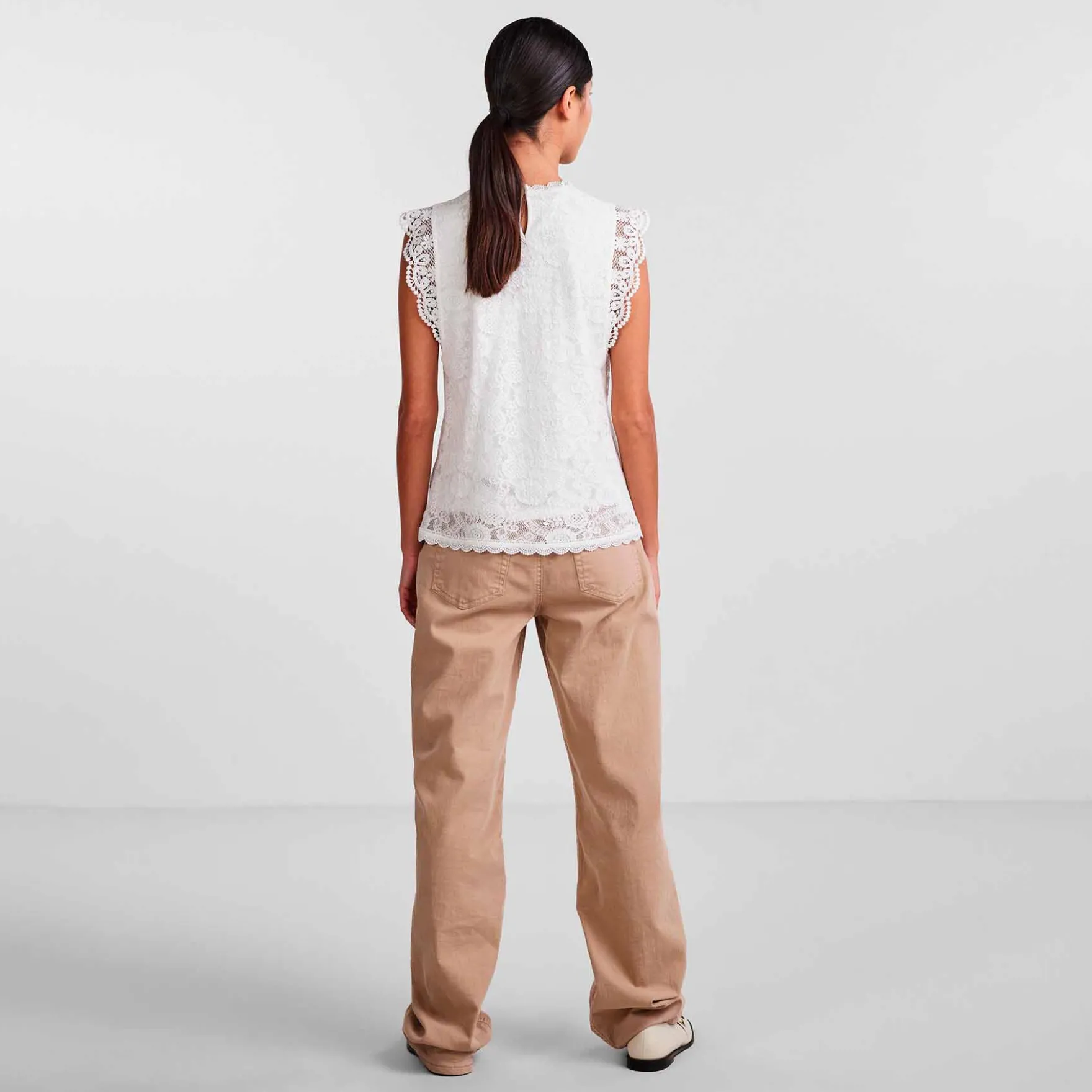 Pcolline sl lace top