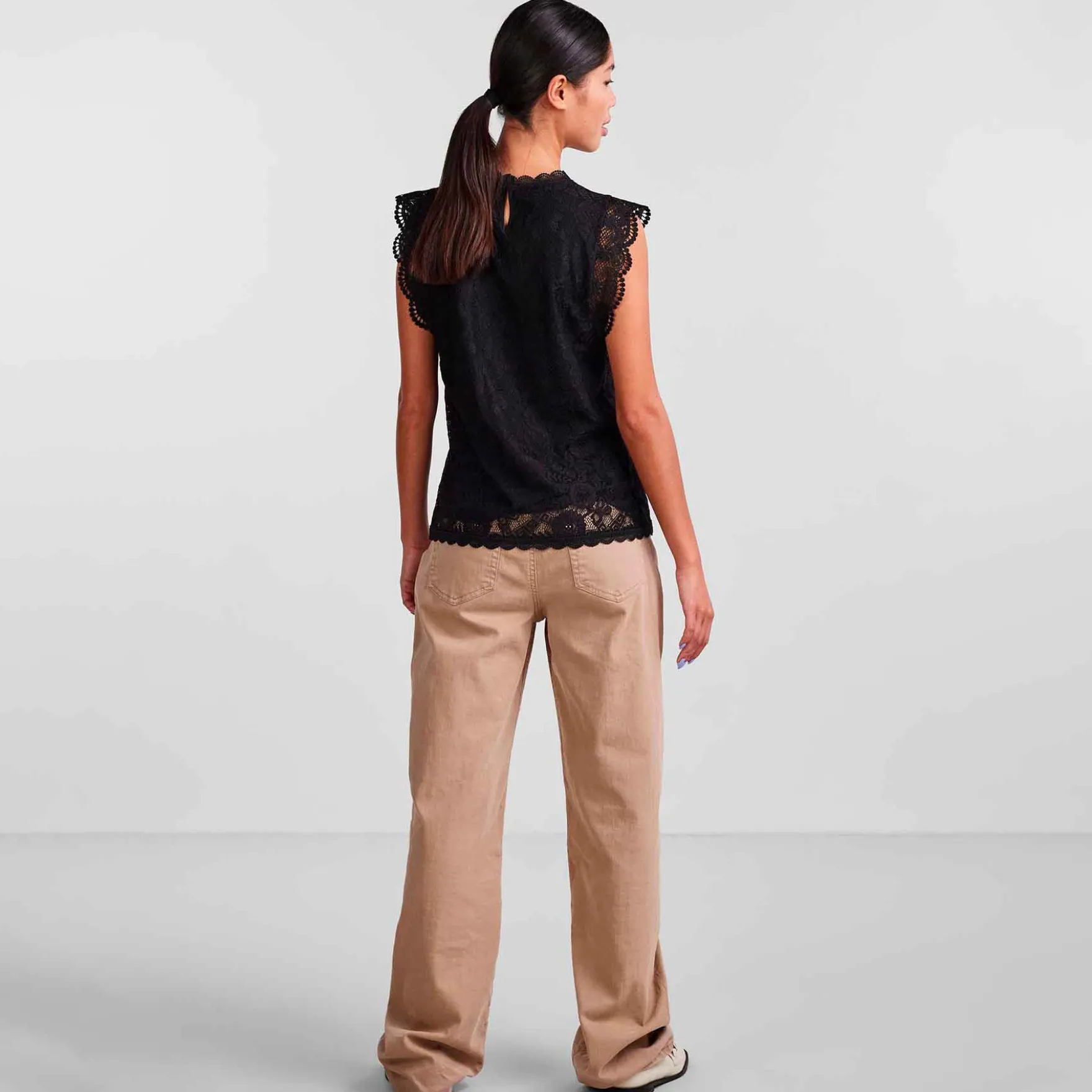 Pcolline sl lace top