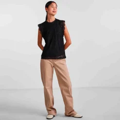 Pcolline sl lace top