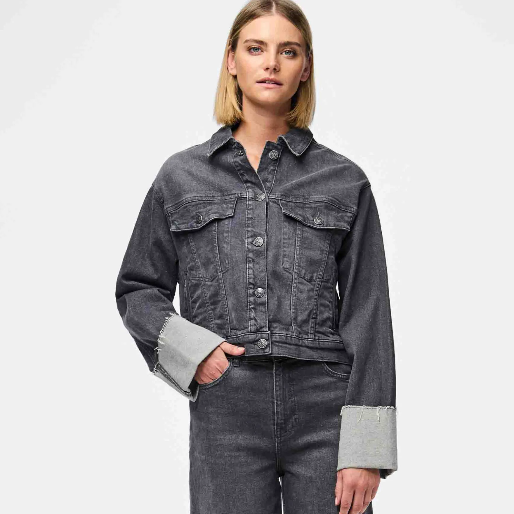 Pcpil fold up denim