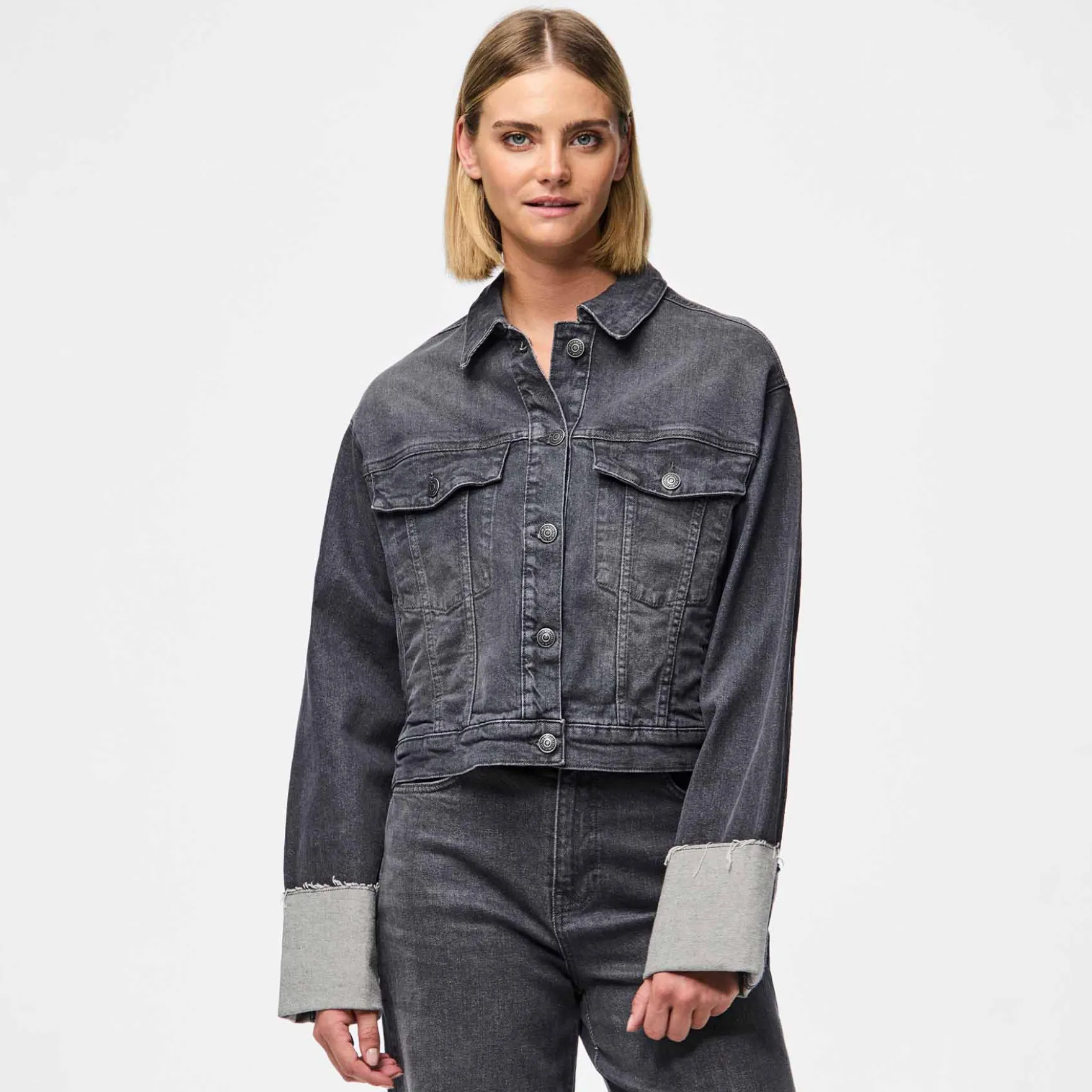 Pcpil fold up denim
