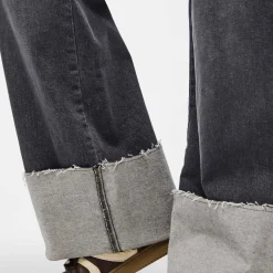 Pcpil hw straight fold up jeans