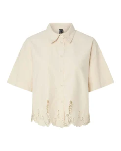 PCPIPER SS DENIM SHIRT