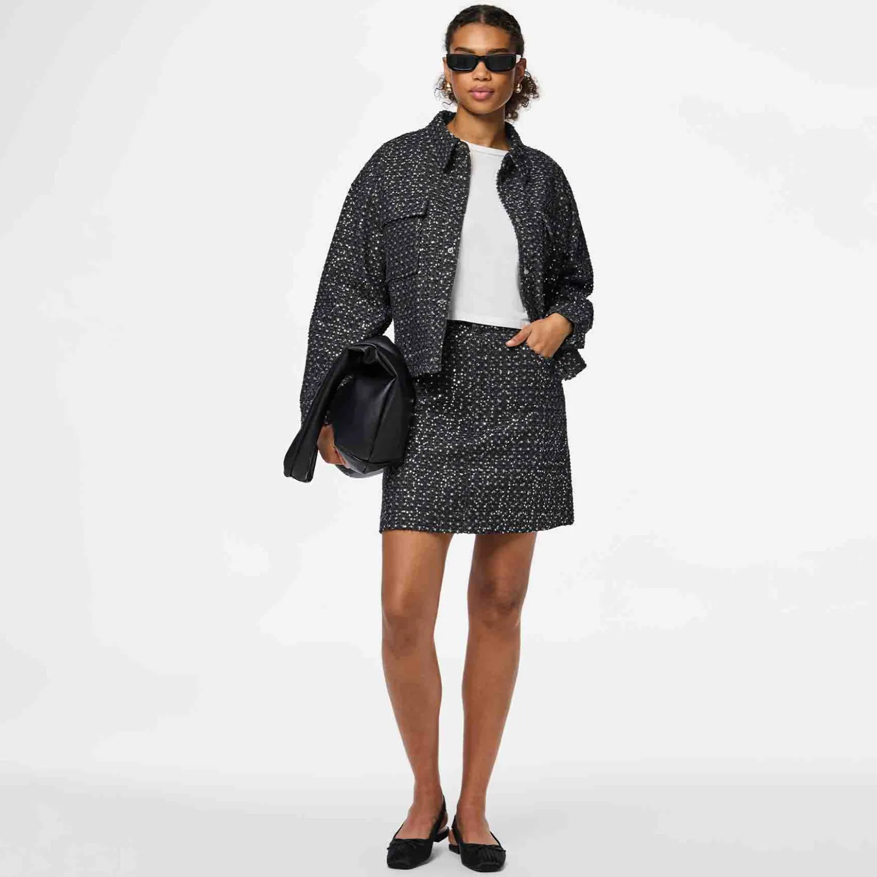 Pcroberta ls sequins jacket