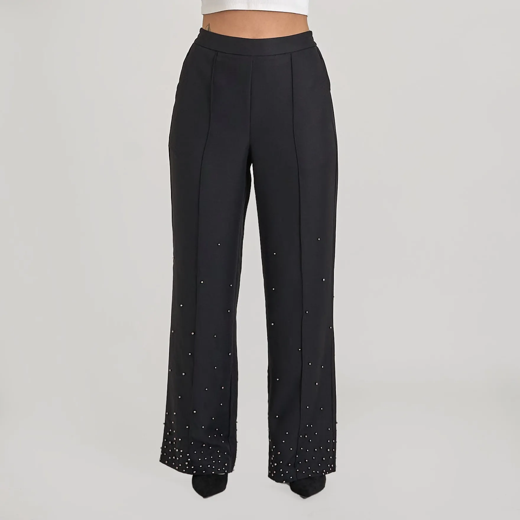 Pcru hw embelish pants