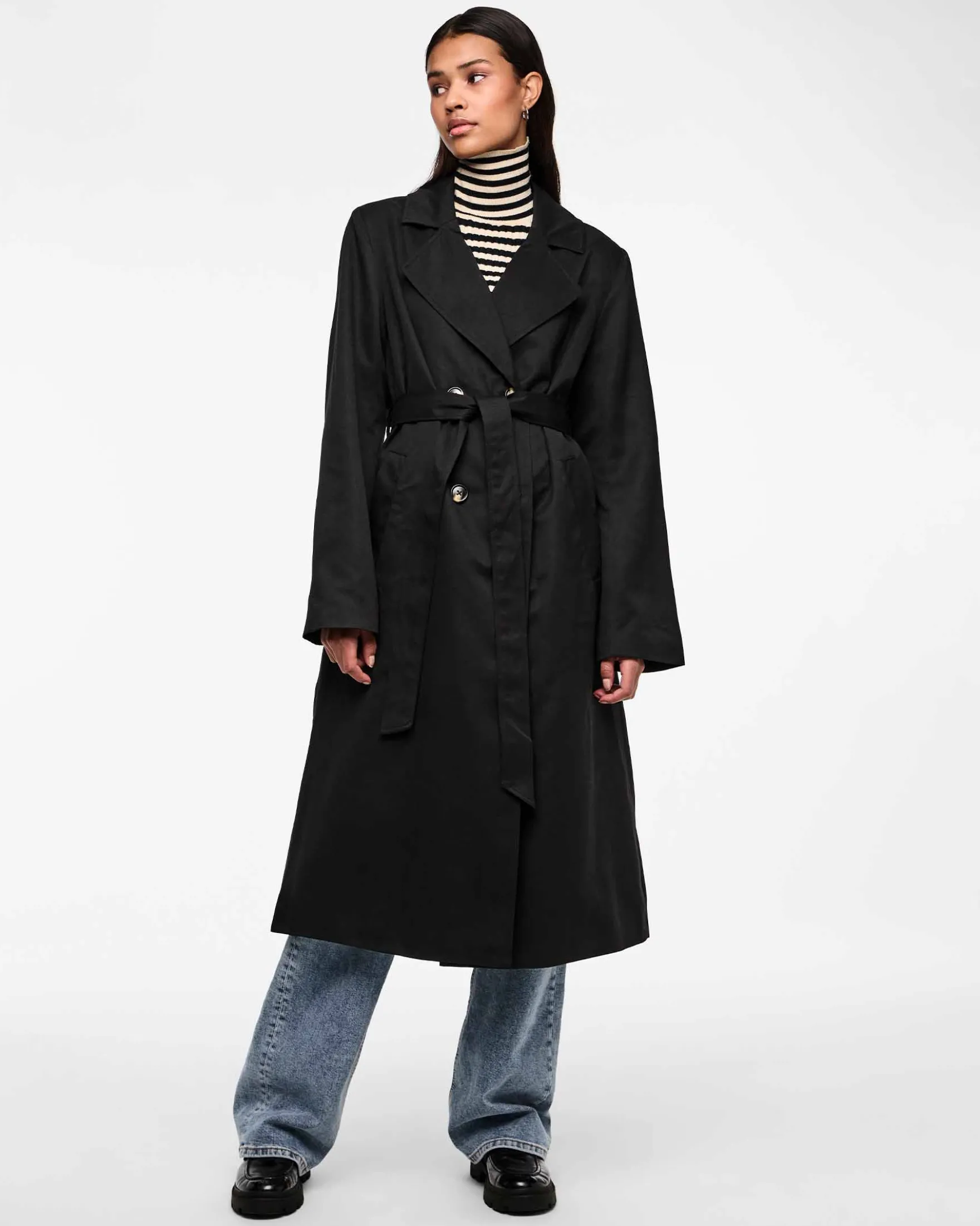 PCSCARLETT LS TRENCHCOAT