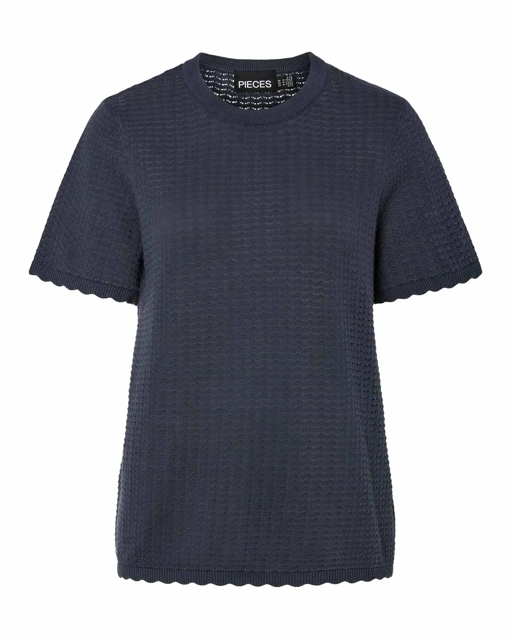 PCSCOUT SS O-NECK KNIT