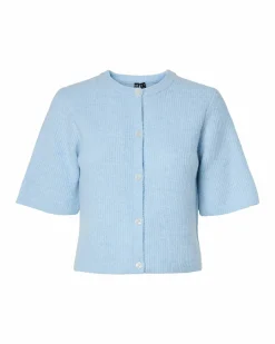 Pcsilly ss o-neck knit