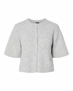 Pcsilly ss o-neck knit