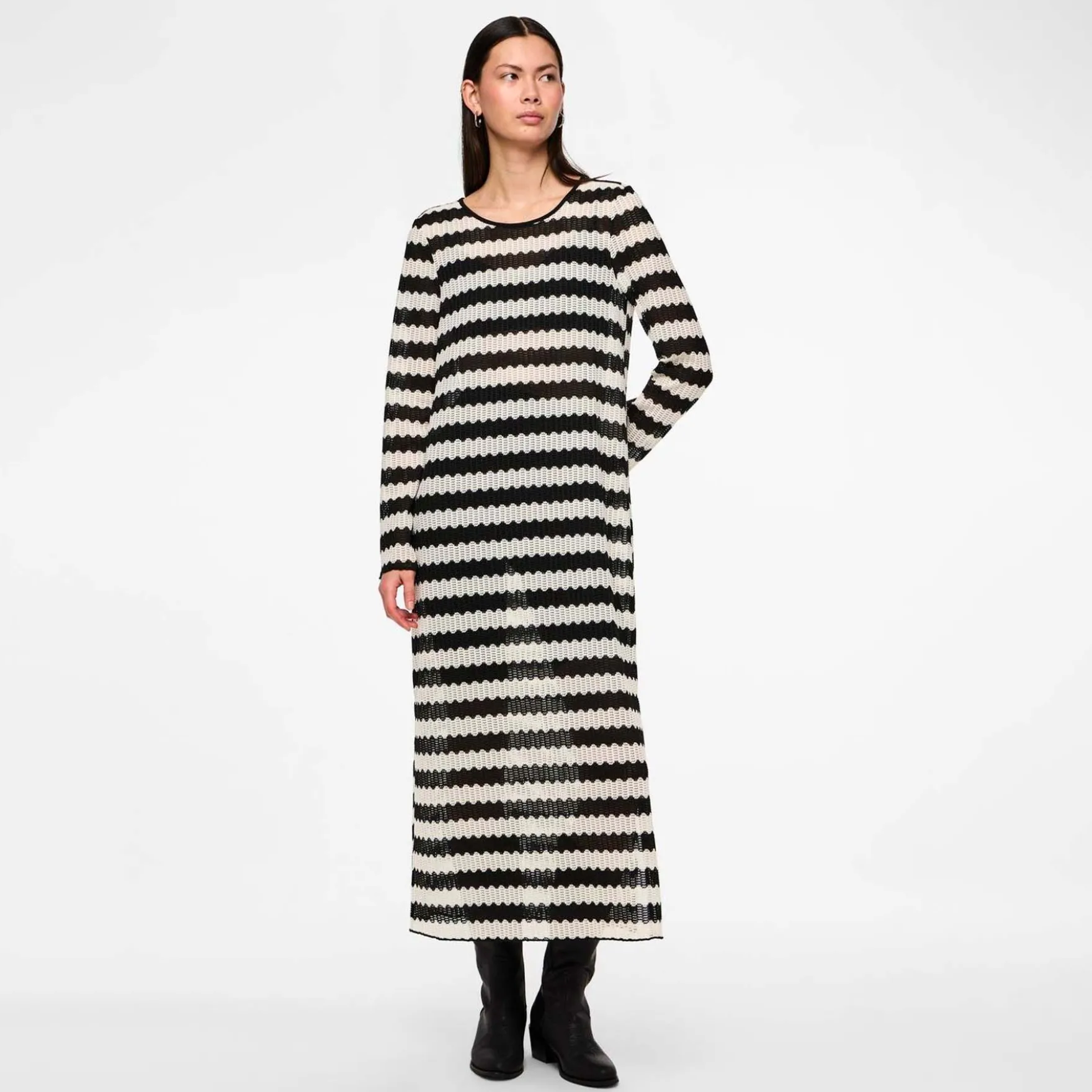 Pcsunny ls ankle dress