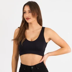 Pcsymmi rib bra 2-pack