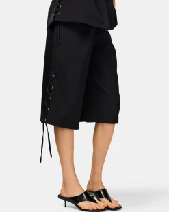 PCTEMPRE HW TIE DETAIL JORTS