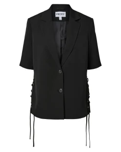PCTEMPRE SS TIE DETAIL BLAZER