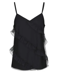 PCTWIRL FRILL STRAP TOP