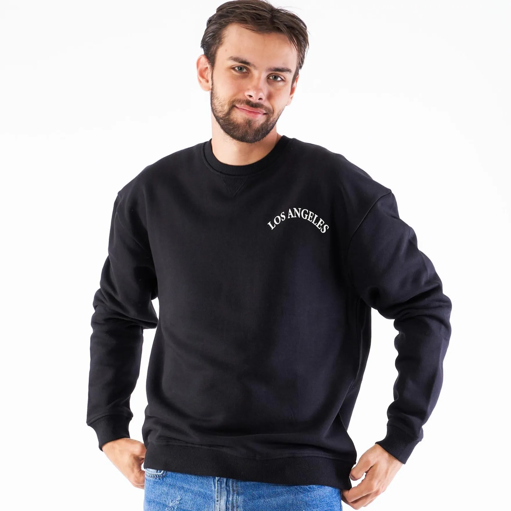 Pierre boxy crewneck
