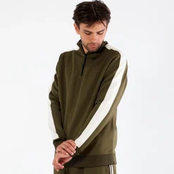 Pierre tape half zip